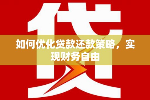 大理如何优化贷款还款策略，实现财务自由