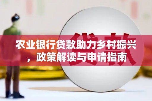 大理农业银行贷款助力乡村振兴，政策解读与申请指南