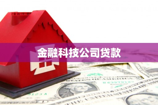 大理金融科技公司贷款