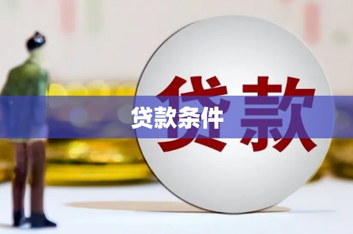 大理贷款条件