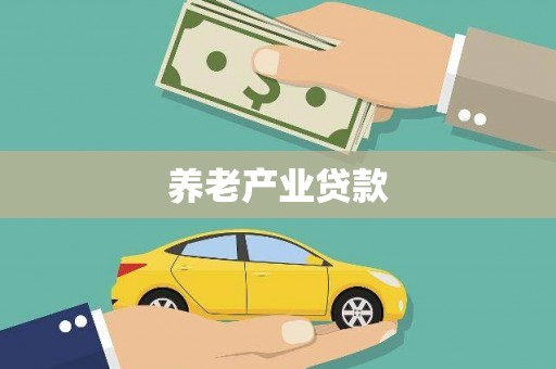 大理养老产业贷款