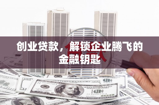 大理创业贷款，解锁企业腾飞的金融钥匙