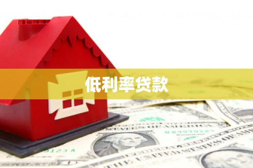 大理低利率贷款
