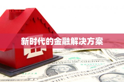大理新时代的金融解决方案